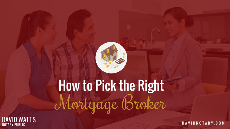 How to Choose the Right Mortgage Broker