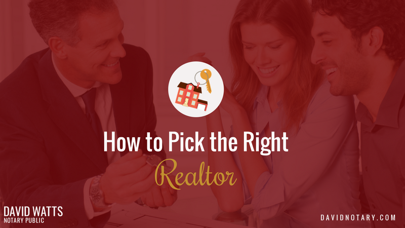 How to Pick the Right Realtor